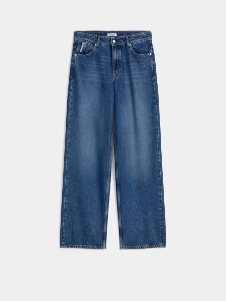 Прямі джинси Marc O'Polo denim ліоцел/бавовна синій