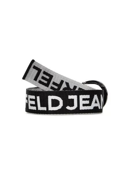 KARL LAGERFELD JEANS Curea negru alb