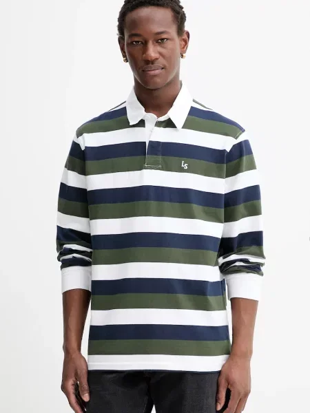 Majica z dolgimi rokavi Levi's zelena