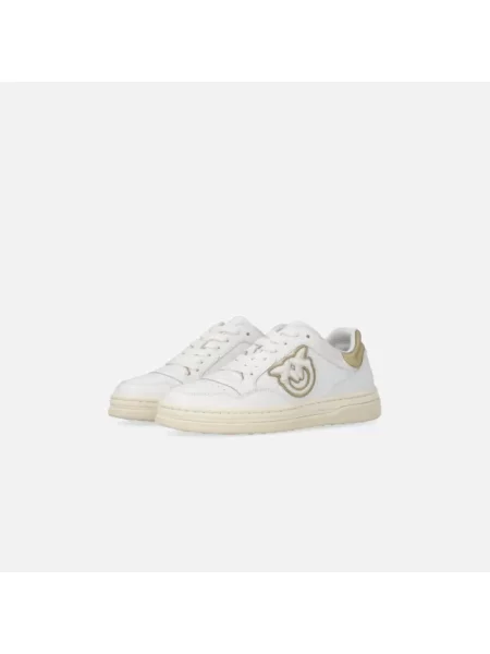 Sneakersy Pinko skórzane białe