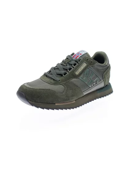 Buty do biegania Napapijri zamszowe casual do biegania zielone