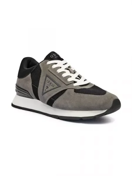 Guess De piele sneakers FANO gri