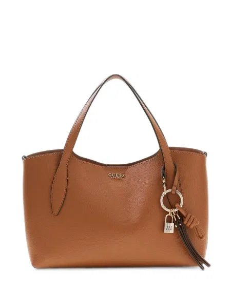 Geantă shopper Guess maro