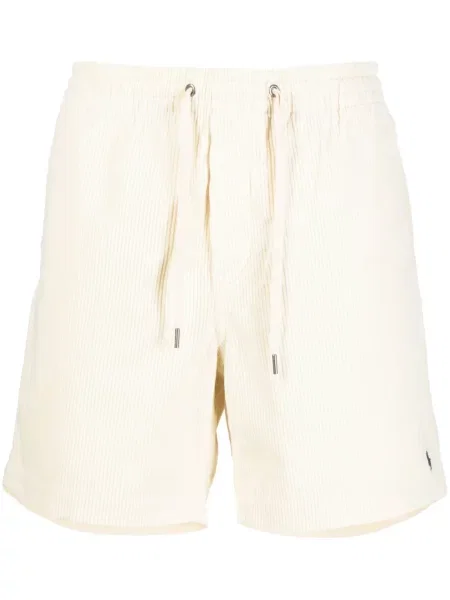 Samt kardigan Polo Ralph Lauren karirani s jednim ramenom narančasta