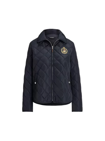 Kurtka Ralph Lauren pikowana niebieska