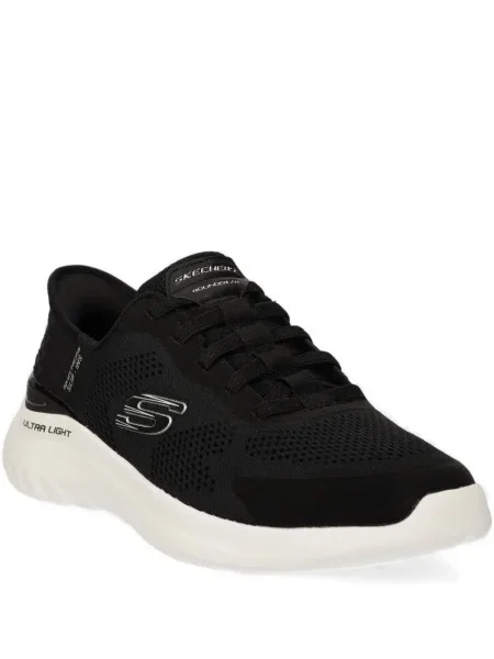 Sneakerși Skechers plasă negru