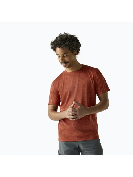 Мъжка тениска за трекинг REGATTA Fingal Edition rusty orange оранжево