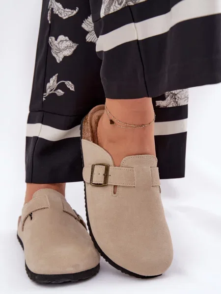 Cokle Big Star Shoes iz semiša z zaponko