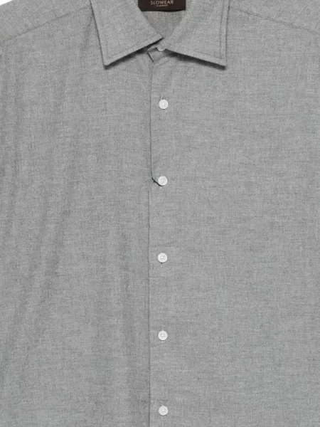 Cămașă Glanshirt de flanelă gri