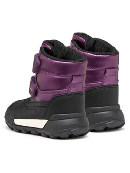 Geox Škornji za sneg B Trekkyup B Ab M Bordo rdeča