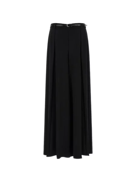 Cu centură pantaloni palazzo P.a.r.o.s.h. negru