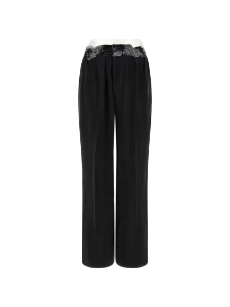 Pantaloni Maison Margiela cu autograf negru