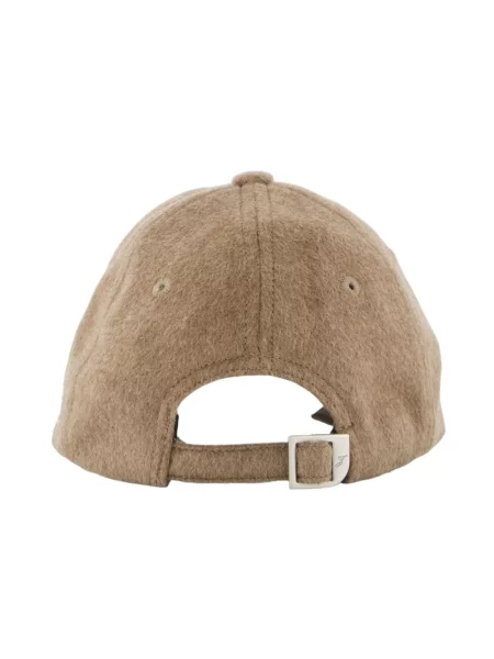 Czapka z daszkiem Jacquemus brązowa