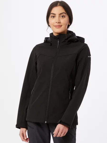 ICEPEAK Geacă outdoor Brenham' negru