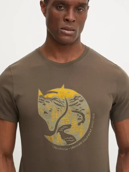 Fjallraven póló barna