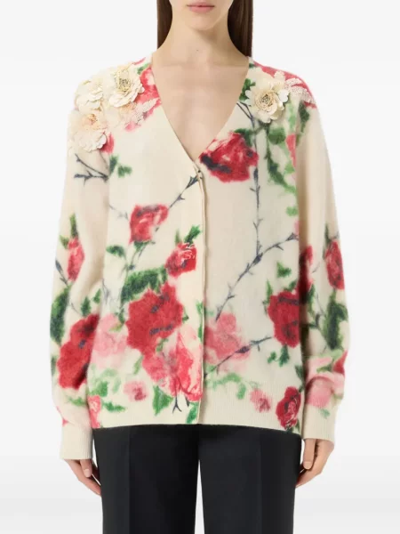 Cardigan Blumarine cu model floral cu imagine