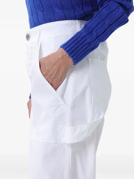 Pantaloni Jacob Cohën alb