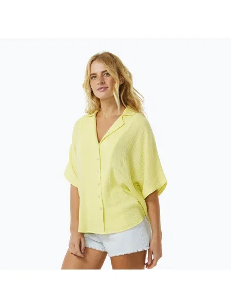 Tricou pentru femei Rip Curl Premium Surf bright yellow galben