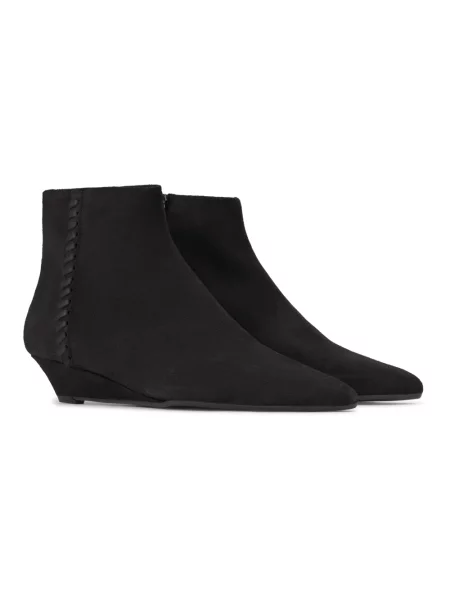 Buty do kostki Castaner zamszowe czarne