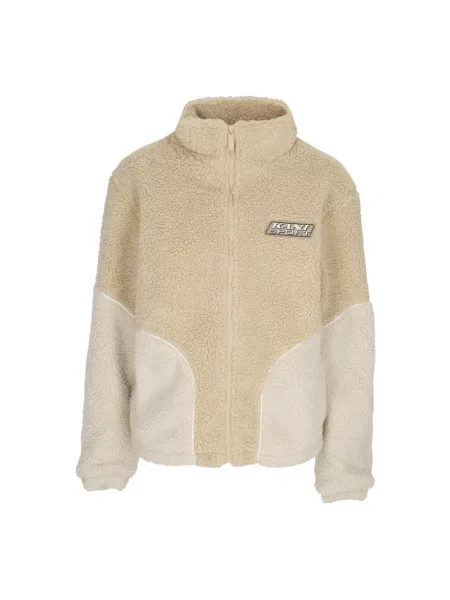 Kurtka Karl Kani Sport Patch Teddy Block Track Jacket Sand/ Light Sand XS beżowa