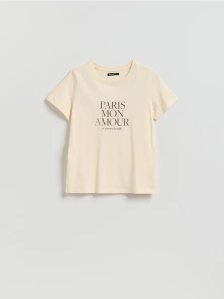 Reserved Tricou cu imprimeu nude