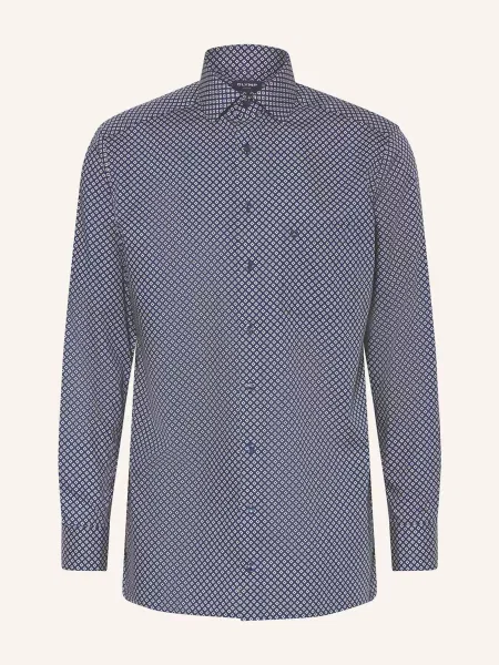Olymp Koszula Luxor Modern Fit blau granatowa