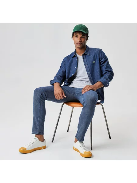 Футболка Lacoste серая