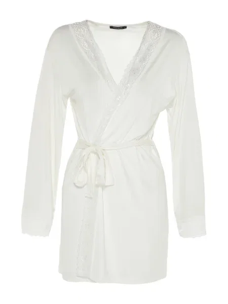 Trendyol Halat pentru dimineață ecru