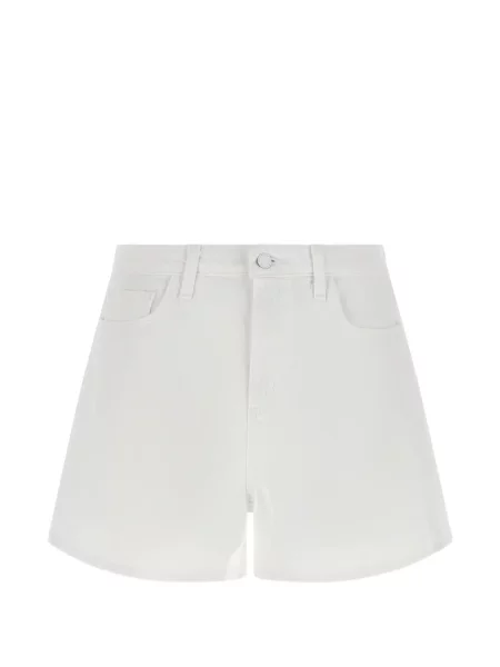 Pantaloni scurți L'agence evazate alb