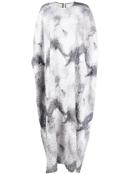 Rochie Bambah din jacard de costum gri