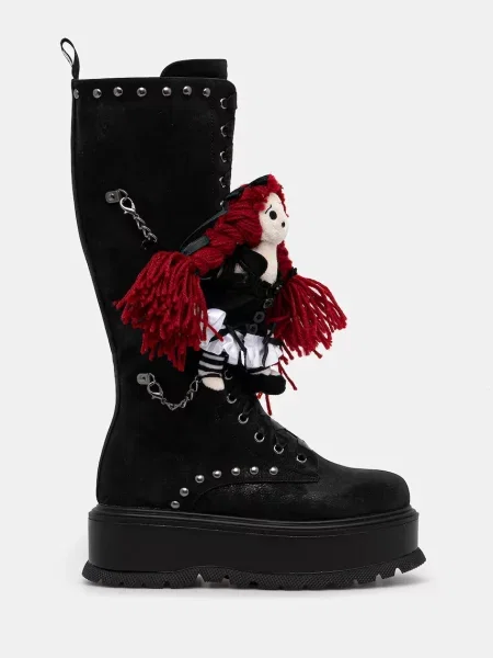 Сапоги Koi Footwear на платформе черные