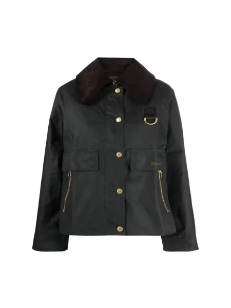 Woskowana kurtka Barbour zielona