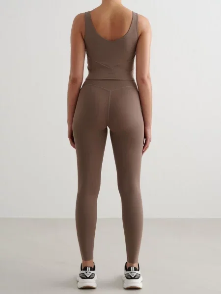 Legginsy Aim'n brązowe