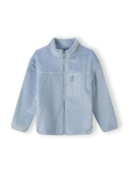 MINOTI Jachetă fleece deschis albastru