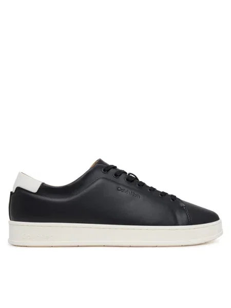 Sportcipők Calvin Klein Pure Low Laceup Cupsole Hf Lth fekete