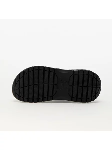 Чехли Crocs Classic Mega Crush Clog с платформа черно