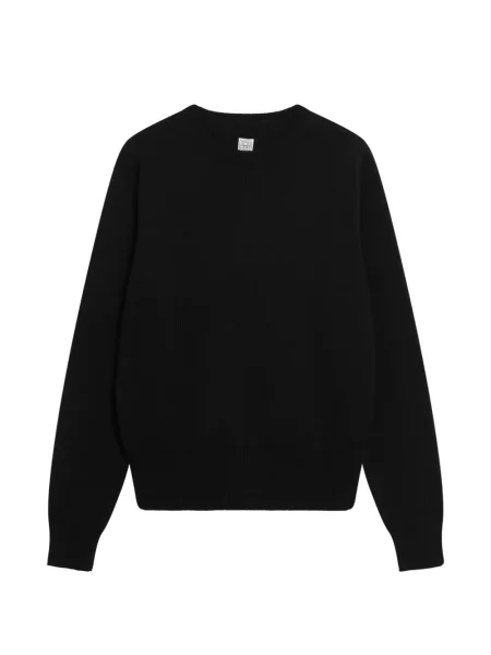 Pulover Toteme cu decolteu rotund negru