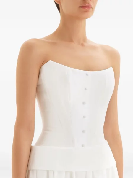 Rochie maxi Post Meridiem alb
