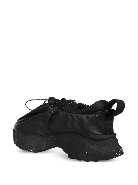 Bőr húzózsinór sneaker Vivienne Westwood fekete