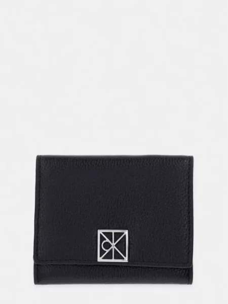 Calvin Klein De piele portofel negru