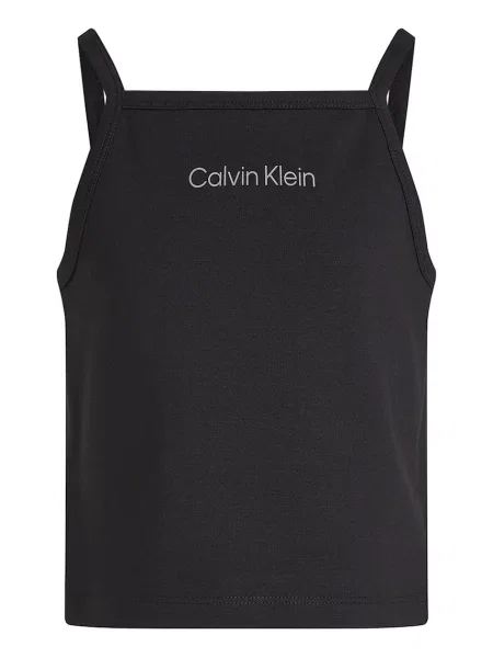 Calvin Klein Jeans Top Punto črna