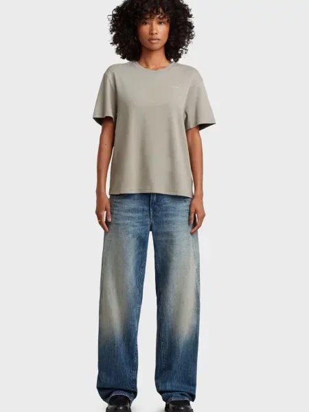 Футболка G-star Raw с автографом серая