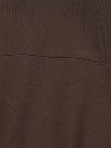 Gulerat pulover Loewe cu cordon maro