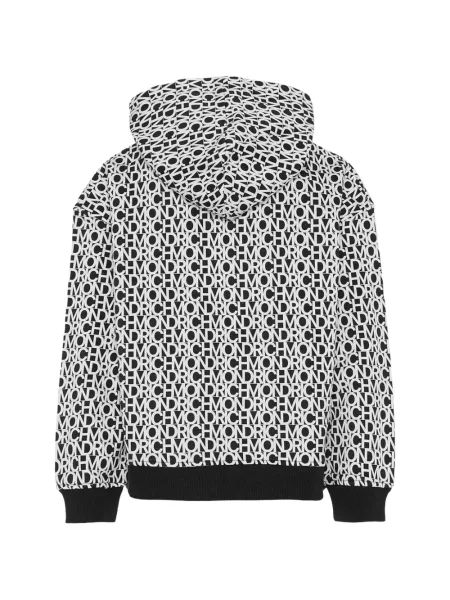 Bluza z kapturem dziecięca John Richmond biała
