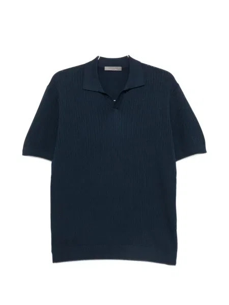 Tricou Corneliani tricotate albastru