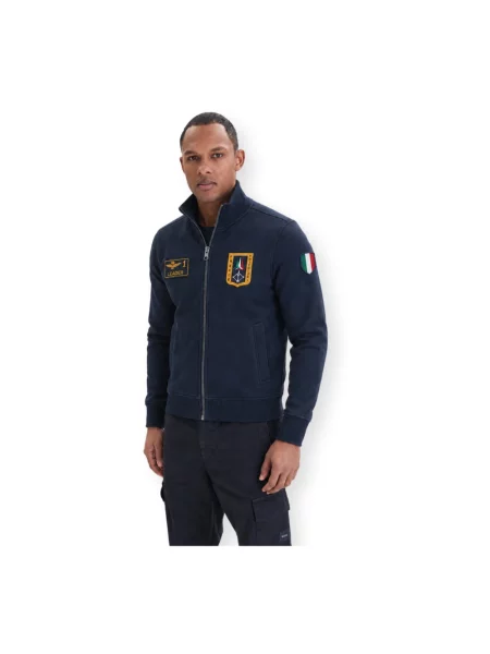 Bluza rozpinana Aeronautica Militare niebieska