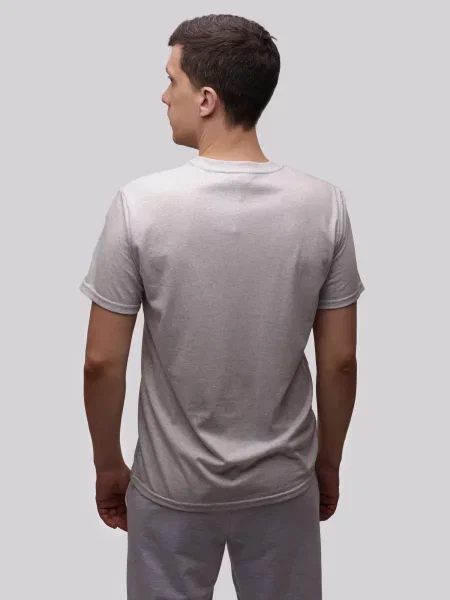 Футболка STREAM світло-сірий віскоза/поліестер сіра