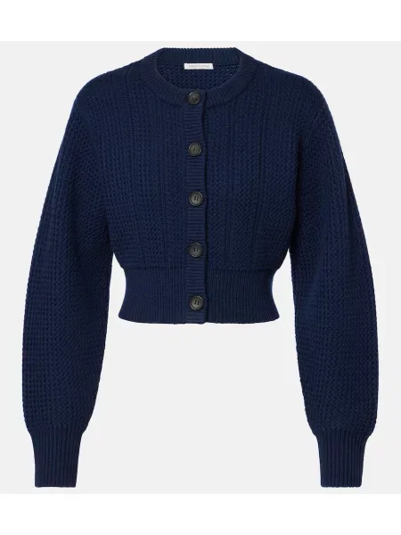 Cropp cardigan Emilia Wickstead de lână albastru