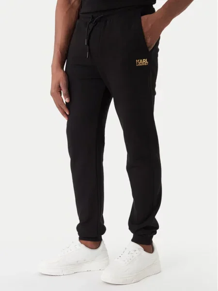 KARL LAGERFELD Spodnie dresowe czarny