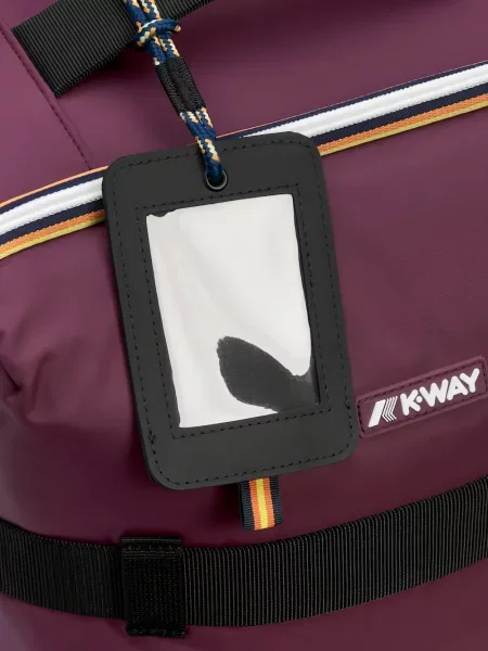 Valiză K-way cu autograf violet